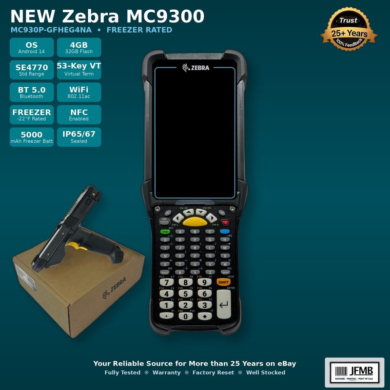 Терминал сбора данных Zebra MC930P-GFHEG4NA