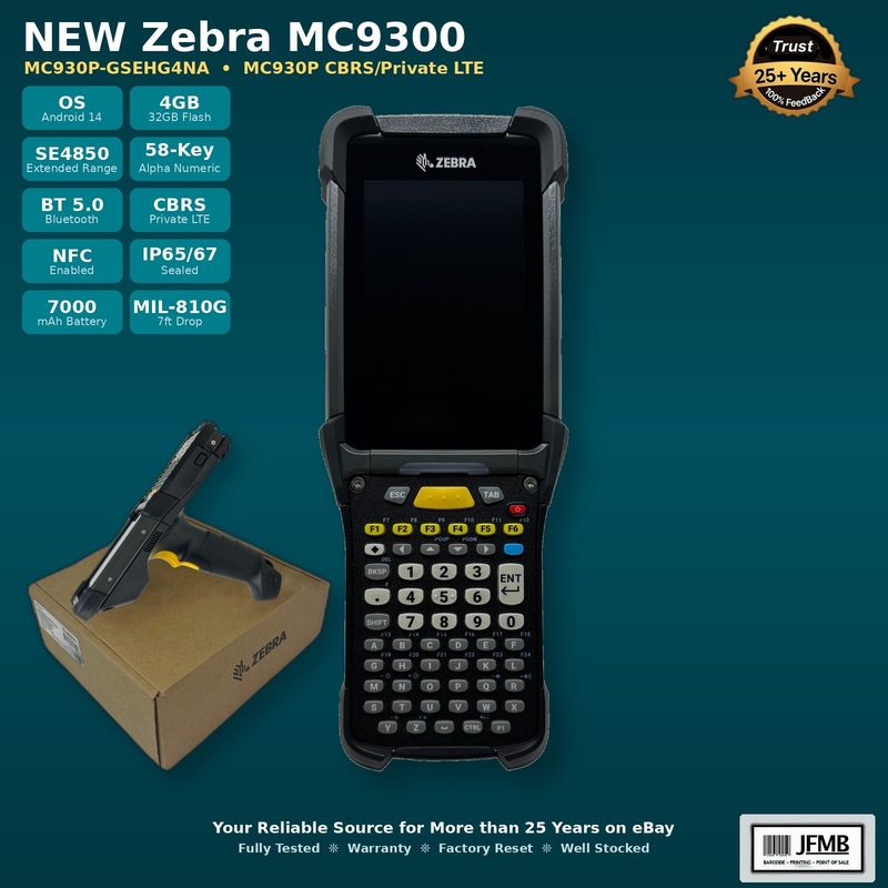 Терминал сбора данных Zebra MC930P-GSEHG4NA
