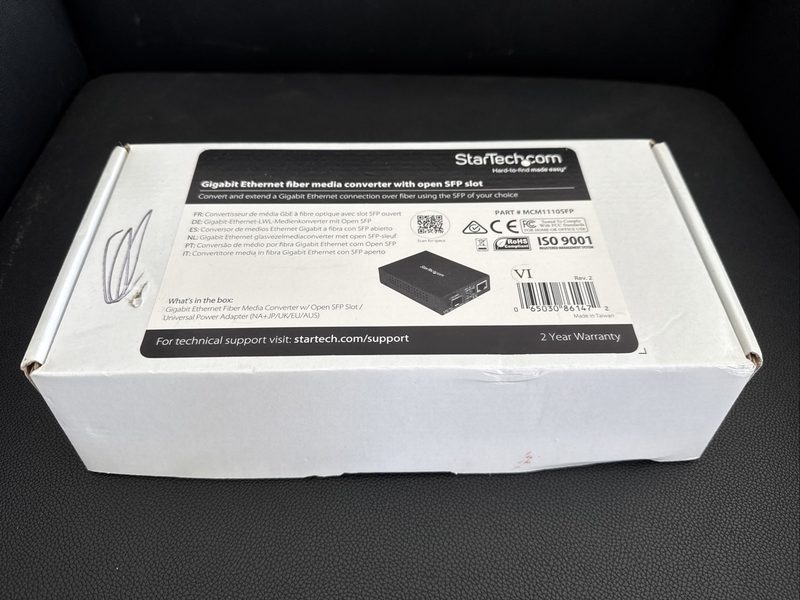 Медиаконвертер StarTech MCM1110SFP