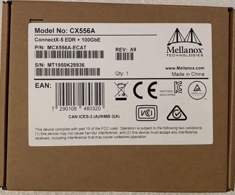 GPU-ускоритель Mellanox MCX556A-ECAT