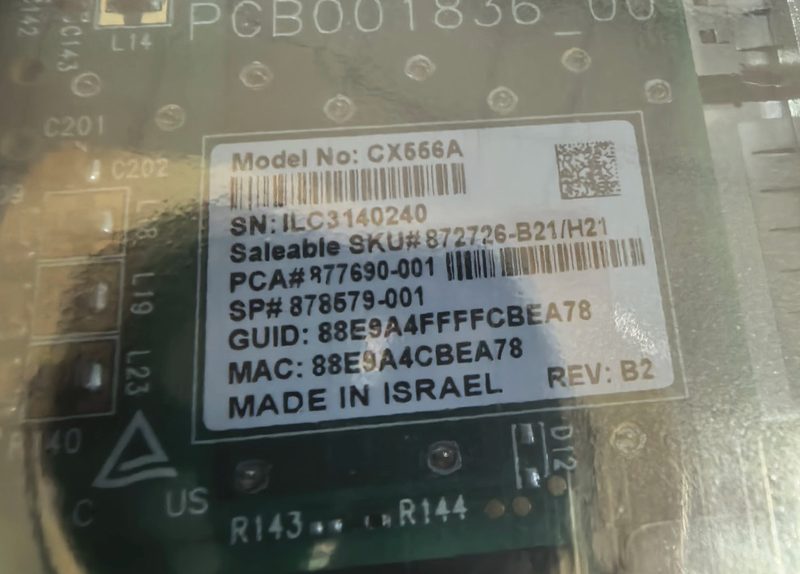GPU-ускоритель HPE MCX556A