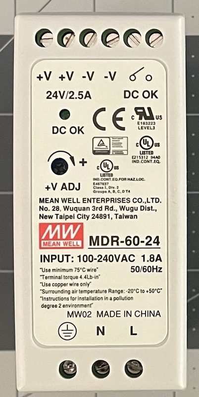 Блок питания Moxa MDR-60-24