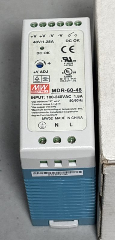 Блок питания MDR-60-48