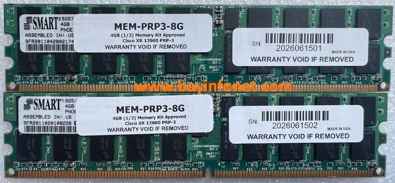 Комплектующее сервера Cisco MEM-PRP3-8G