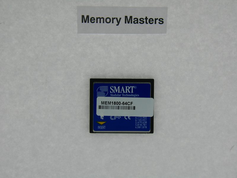 Маршрутизатор Cisco MEM1800-64CF