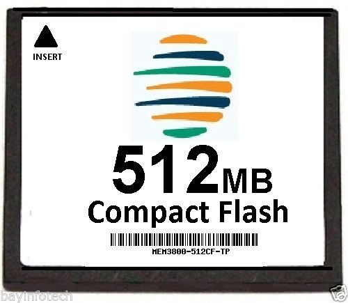 Маршрутизатор Cisco MEM3800-512CF