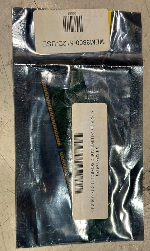 Маршрутизатор Cisco MEM3800-512D