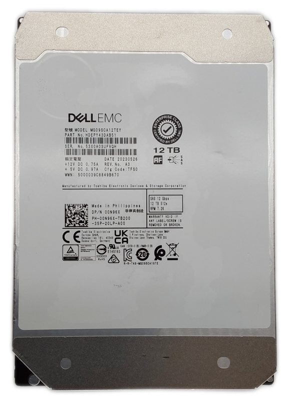 Жёсткий диск Dell MG09SCA12TEY