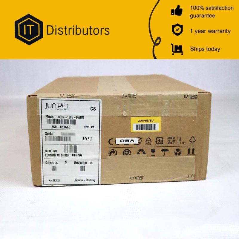 Маршрутизатор Juniper MIC3-100G-DWDM