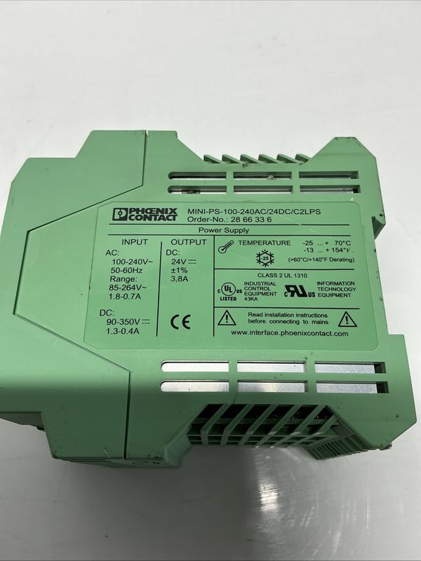 Блок питания Phoenix Contact MINI-PS-100-240AC/24DC/C2LPS
