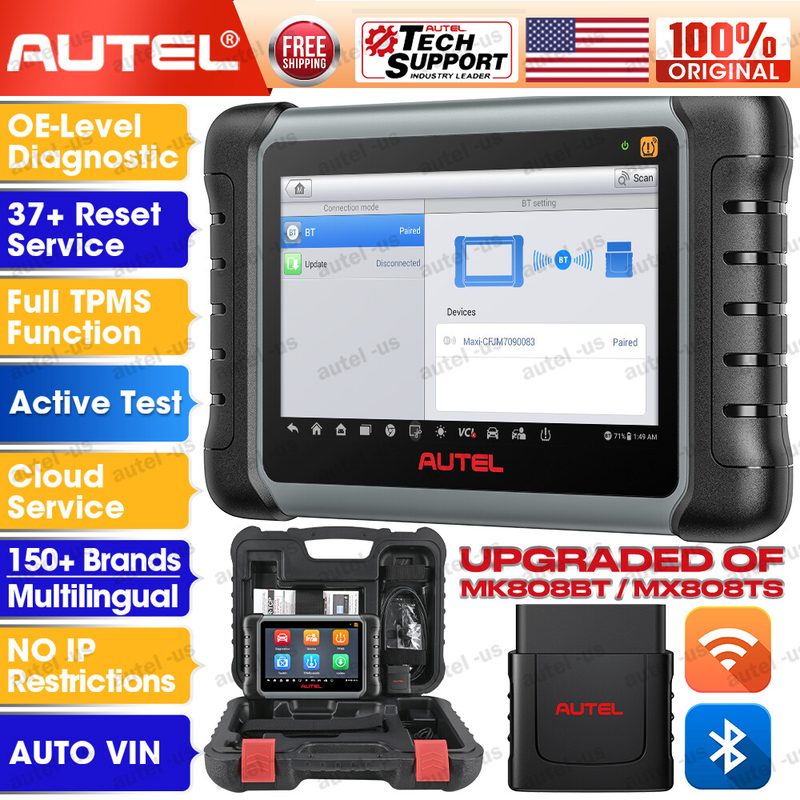 Диагностический сканер Autel MK808S-TS