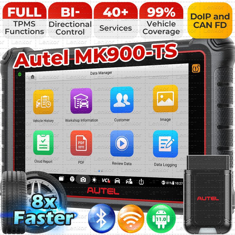 Диагностический сканер Autel MK900-TS