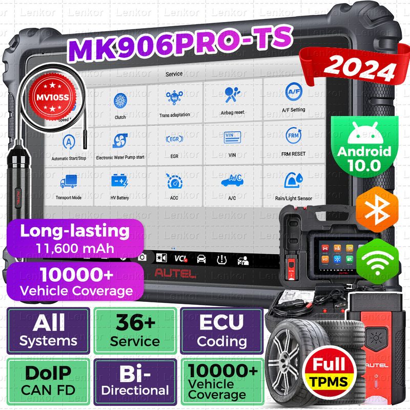 Диагностический сканер Autel MK906PRO-TS