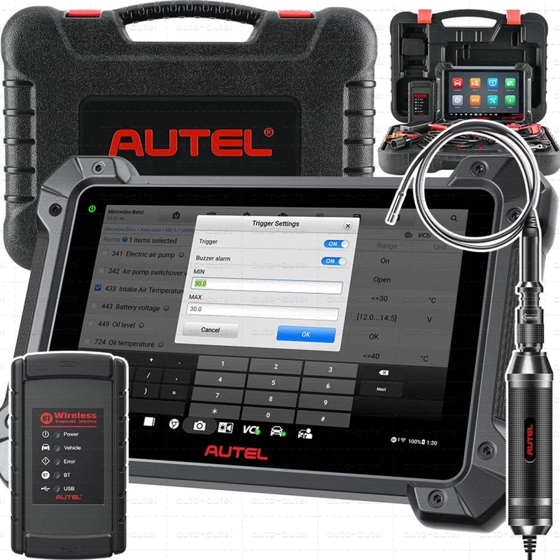 Диагностический сканер Autel MK908