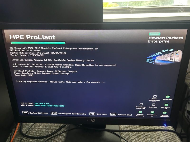 Сервер HPE ML30