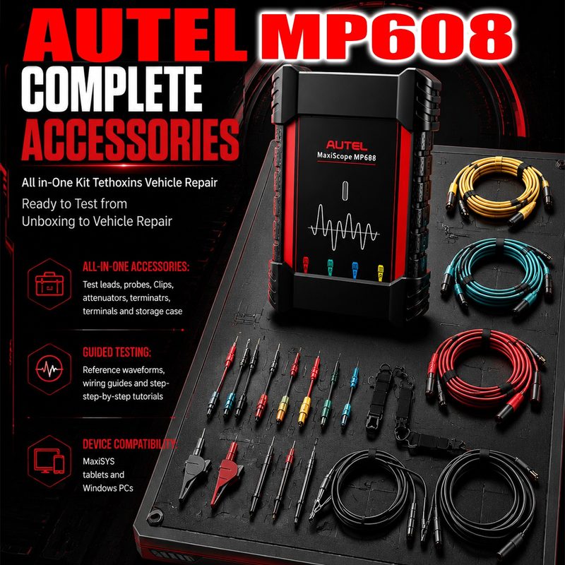 Осциллограф Autel MP608