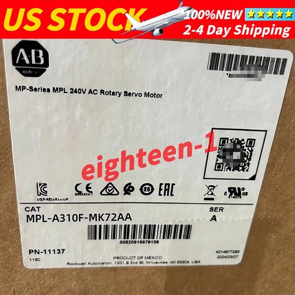 Серводвигатель Allen-Bradley MPL-A310F-MK72AA