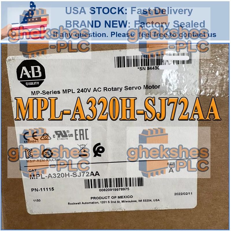 Серводвигатель Allen-Bradley MPL-A320H-SJ72AA