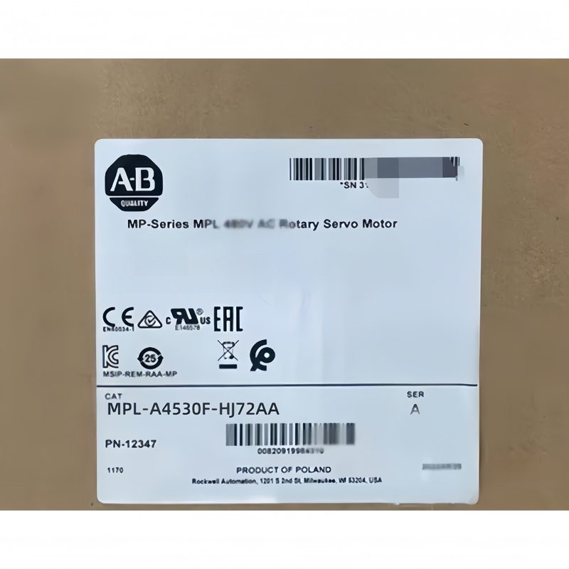 Серводвигатель Allen-Bradley MPL-A4530F-HJ72AA