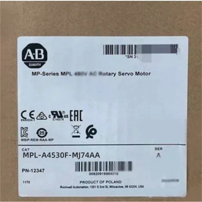 Серводвигатель Allen-Bradley MPL-A4530F-MJ74AA