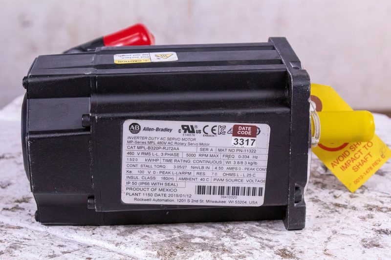 Серводвигатель Allen-Bradley MPL-B320P-RJ72AA