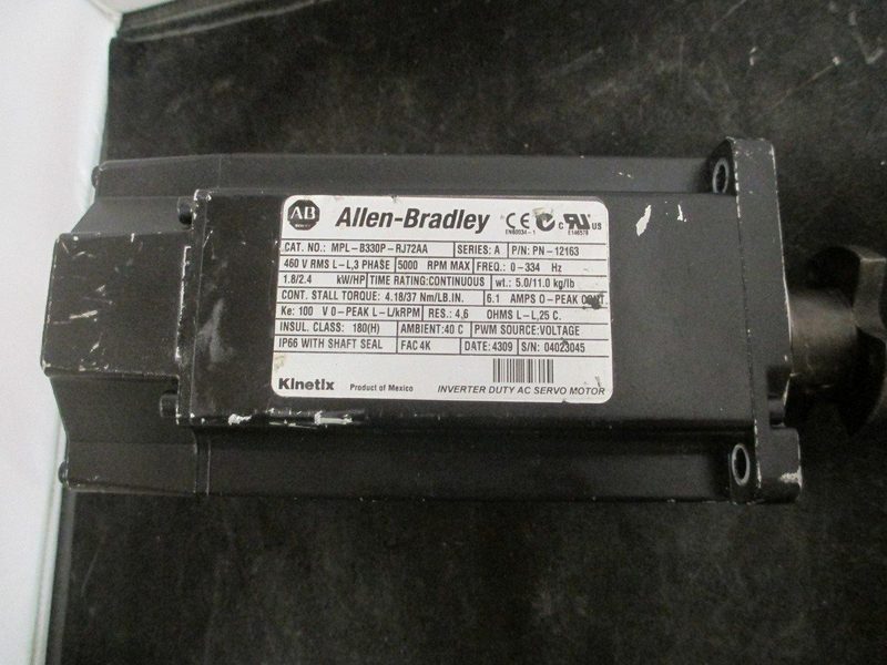 Серводвигатель Allen-Bradley MPL-B330P-RJ72AA