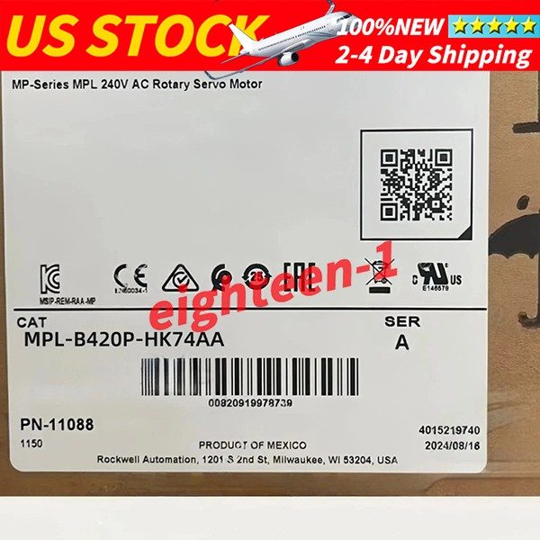 Серводвигатель Allen-Bradley MPL-B420P-HK74AA