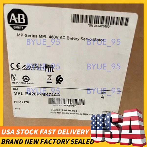 Серводвигатель Allen-Bradley MPL-B420P-MK74AA