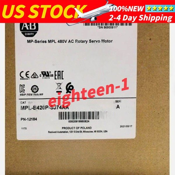 Серводвигатель Allen-Bradley MPL-B420P-SJ74AA