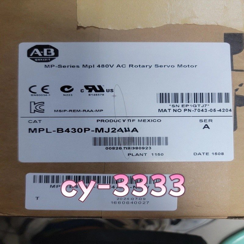 Серводвигатель Allen-Bradley MPL-B430P-MJ24AA