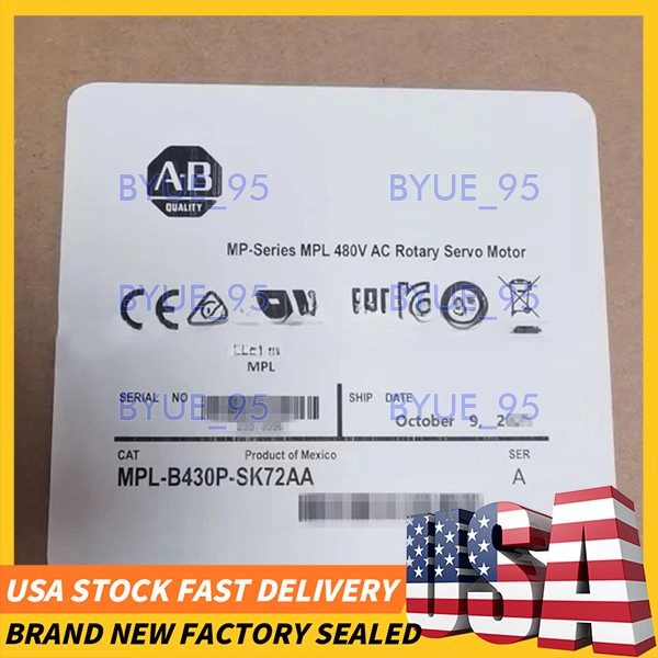 Серводвигатель Allen-Bradley MPL-B430P-SK72AA