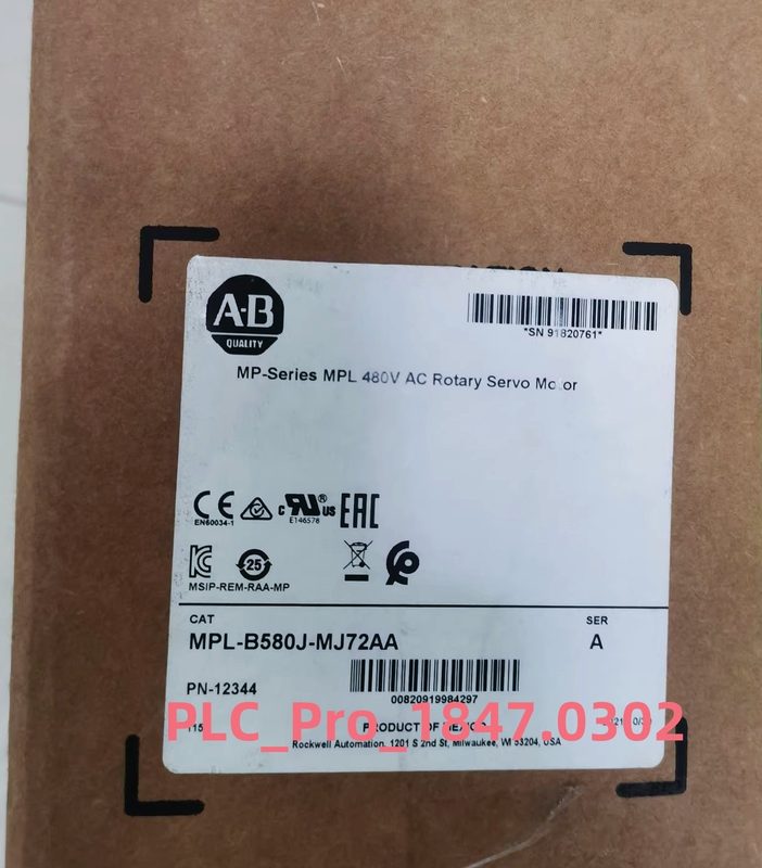 Серводвигатель Allen-Bradley MPL-B580J-MJ72AA