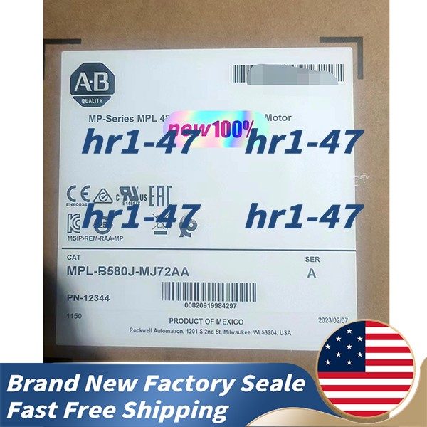 Серводвигатель Allen-Bradley MPL-B580J-SJ72AA