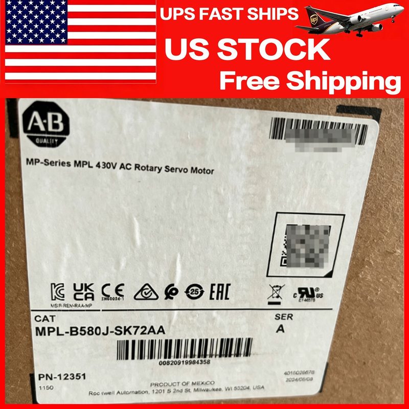 Серводвигатель Allen-Bradley MPL-B580J-SK72AA