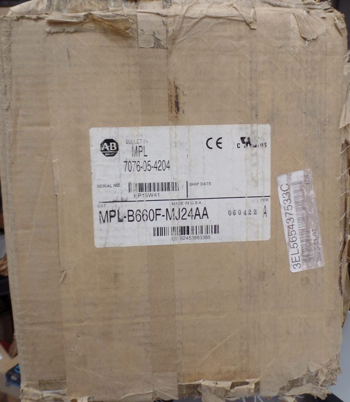 Серводвигатель Allen-Bradley MPL-B660F-MJ24AA