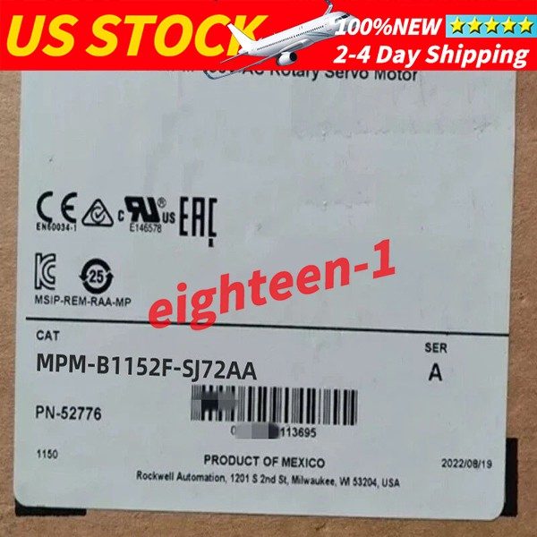 Сервопривод Allen-Bradley MPM-B1152F-SJ72AA