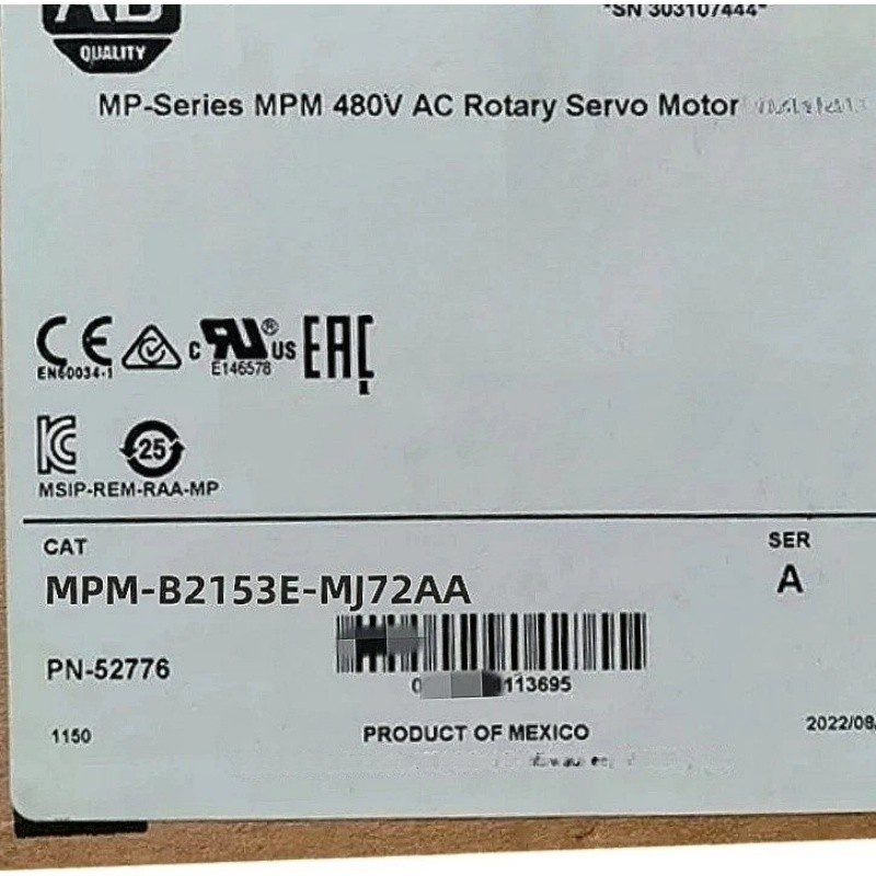 Серводвигатель Allen-Bradley MPM-B2153E-MJ72AA