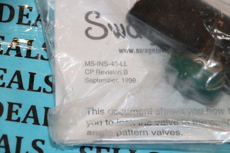 Клапан Swagelok MS-MSDS-T12