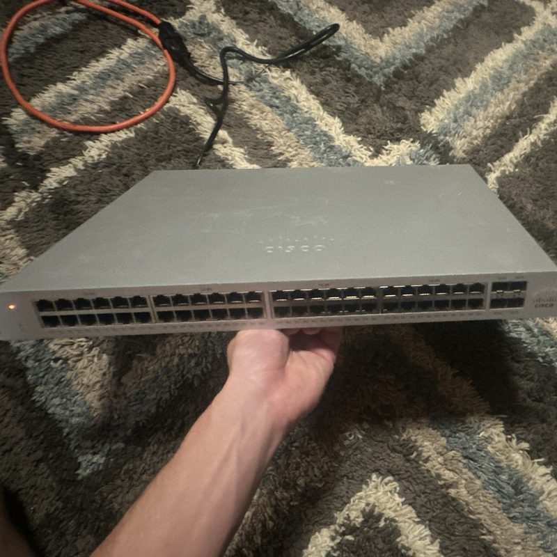 Коммутатор Cisco MS120-48LP