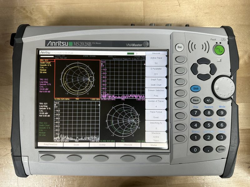Анализатор цепей Anritsu MS2028B