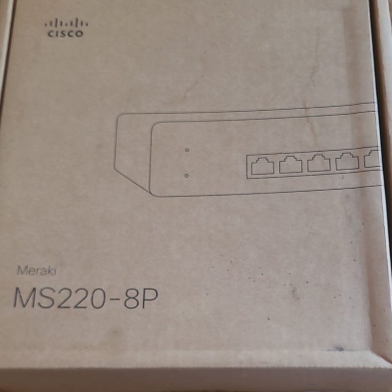 Коммутатор Cisco MS220-8P