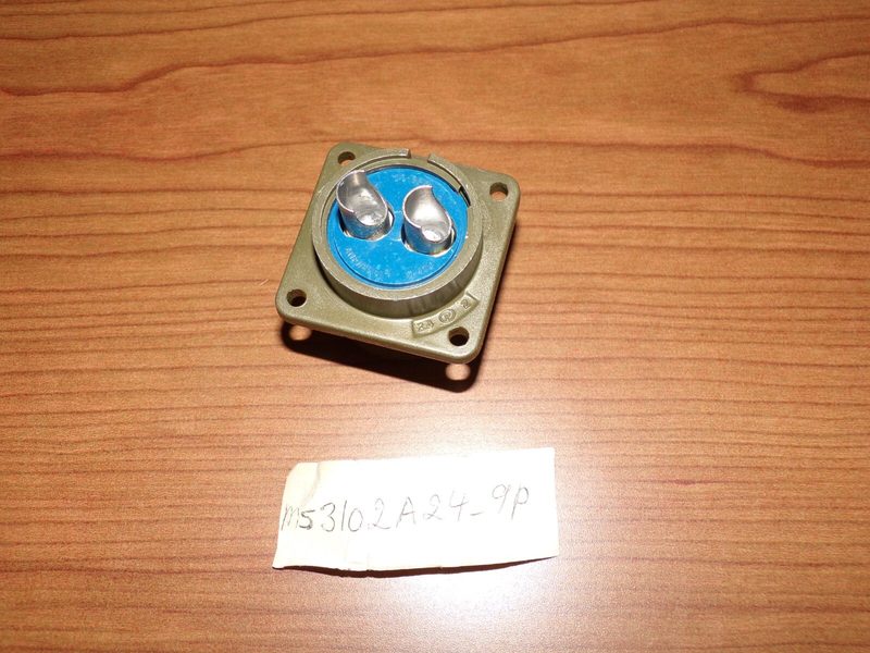 Разъём Amphenol MS3102A24-9P
