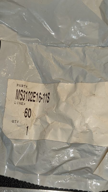 Разъём Amphenol MS3102E16-11S