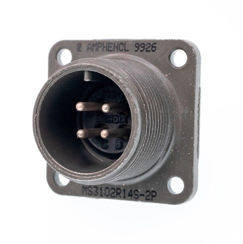 Разъём Amphenol MS3102R14S-2P