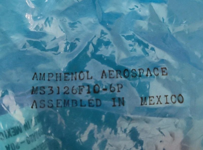 Разъём Amphenol MS3126F10-6P