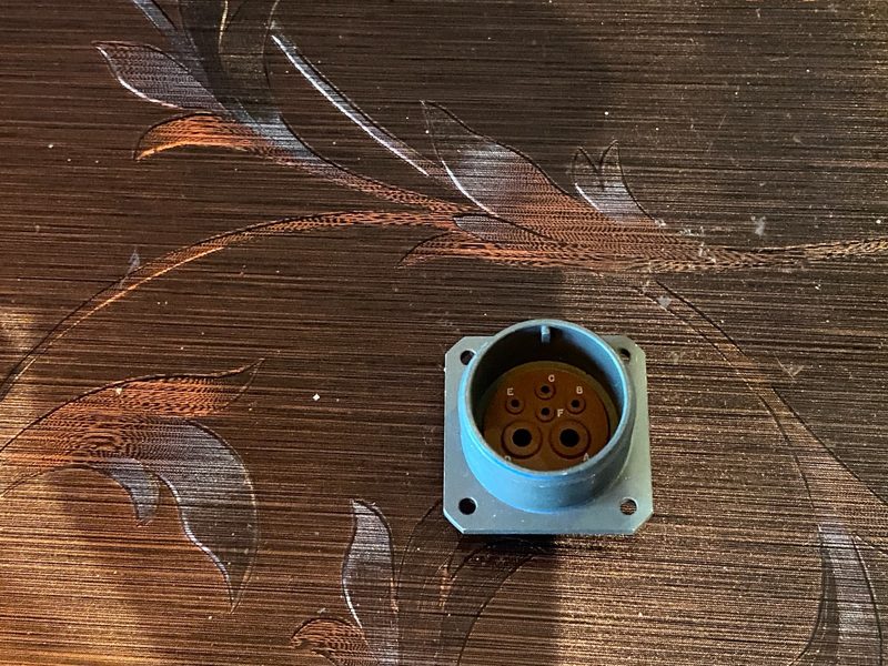 Разъём Amphenol MS3452W20-8P