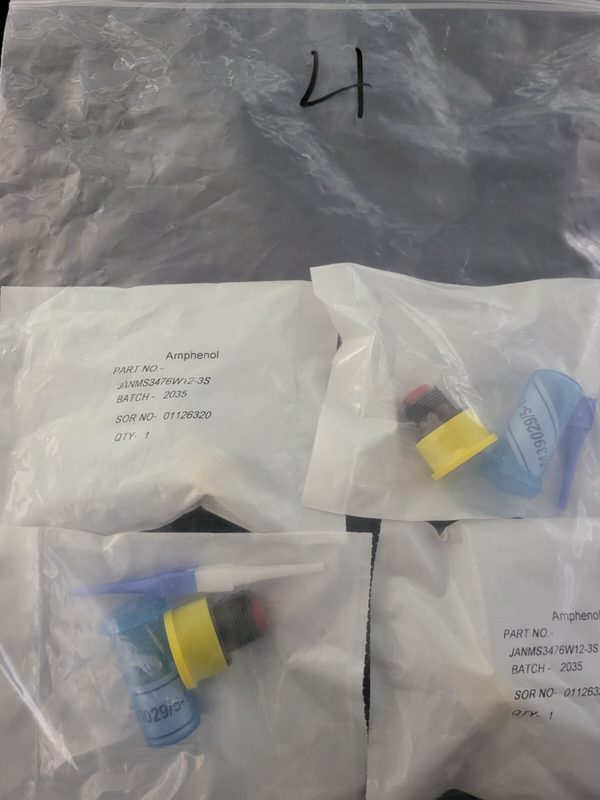Разъём Amphenol MS3476W12-3S