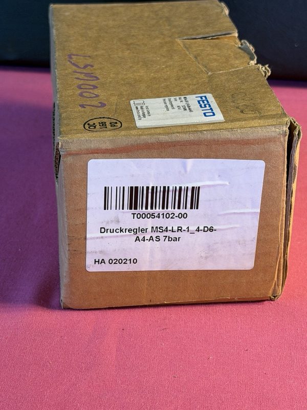 Трубопроводная арматура Festo MS4-LR-1/4-D6-A4-AS