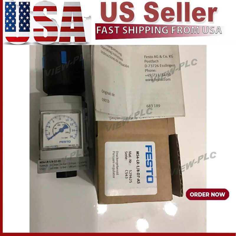 Трубопроводная арматура Festo MS4-LR-1/8-D7-AS