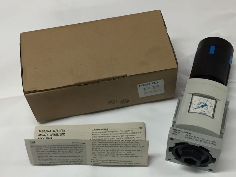 Трубопроводная арматура Festo MS6-LR-1/4-D6-AS